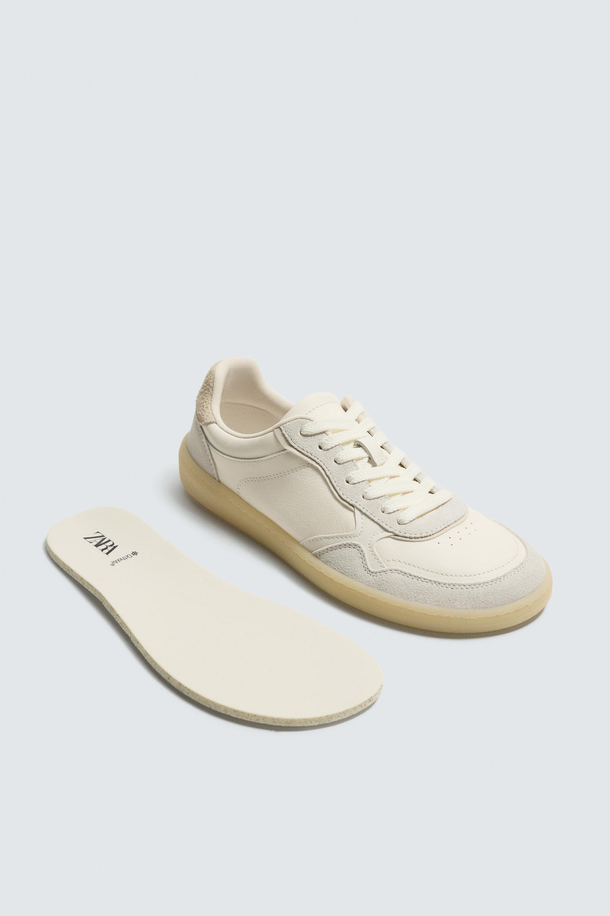 BASKET BAREFOOT EN CUIR